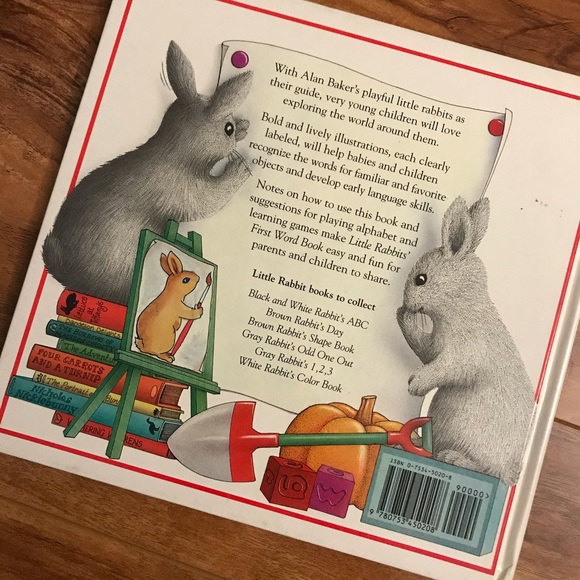 Little Rabbits First Word Book - Picture 2 of 6